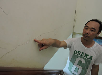 Quy định về bồi thường khi thi công gây hư hại nhà liền kề