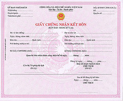 Tự làm, tự ký tên Giấy chứng nhận kết hôn