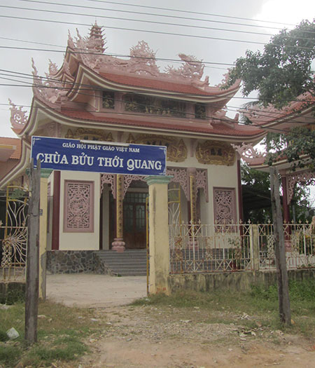 Trộm đột nhập chùa, khoắng mất 3 tượng phật bằng đồng