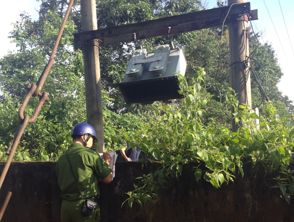 Tái diễn nạn trộm cắp thiết bị trên hệ thống điện