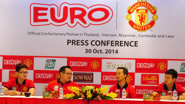 Euro hợp tác cùng CLB Manchester United