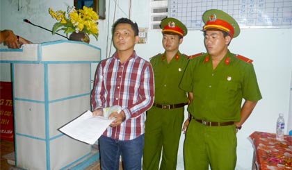 Xử phạt đối tượng bị cơn nghiện giật