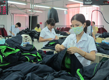 Sản xuất công nghiệp có tăng trưởng