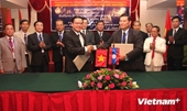 Việt Nam-Lào quyết bảo vệ đường biên giới hòa bình, hữu nghị