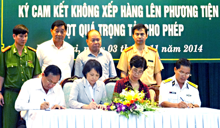 Xử lý nghiêm các xe quá tải