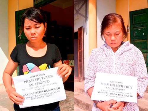 Triệt phá đường dây bán hai bé gái vào động mại dâm