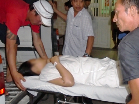  Các nạn nhân được chuyển đến bệnh viện Chợ Rẫy, TP HCM. Ảnh: Nguyệt Triều