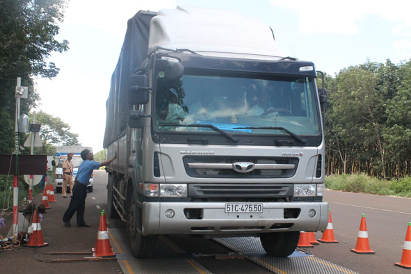 Kiểm soát tải trọng phương tiện Hiệu ứng tích cực từ phía doanh nghiệp