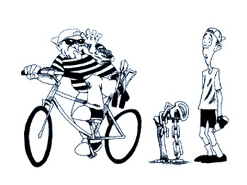 Hai vụ mất xe đạp trong sân trường