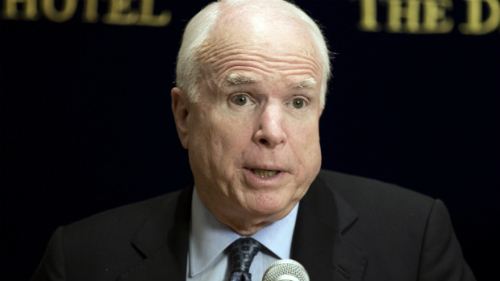  Thượng nghị sĩ John McCain - Ảnh: AFP