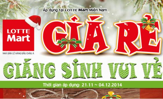 Giáng Sinh đến sớm với Lotte Mart