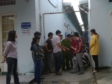 Nam công nhân chết cứng trong phòng trọ