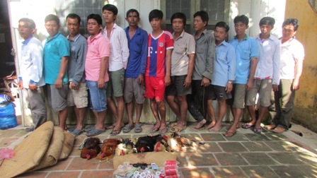 Triệt xóa tụ điểm đá gà ở nông thôn