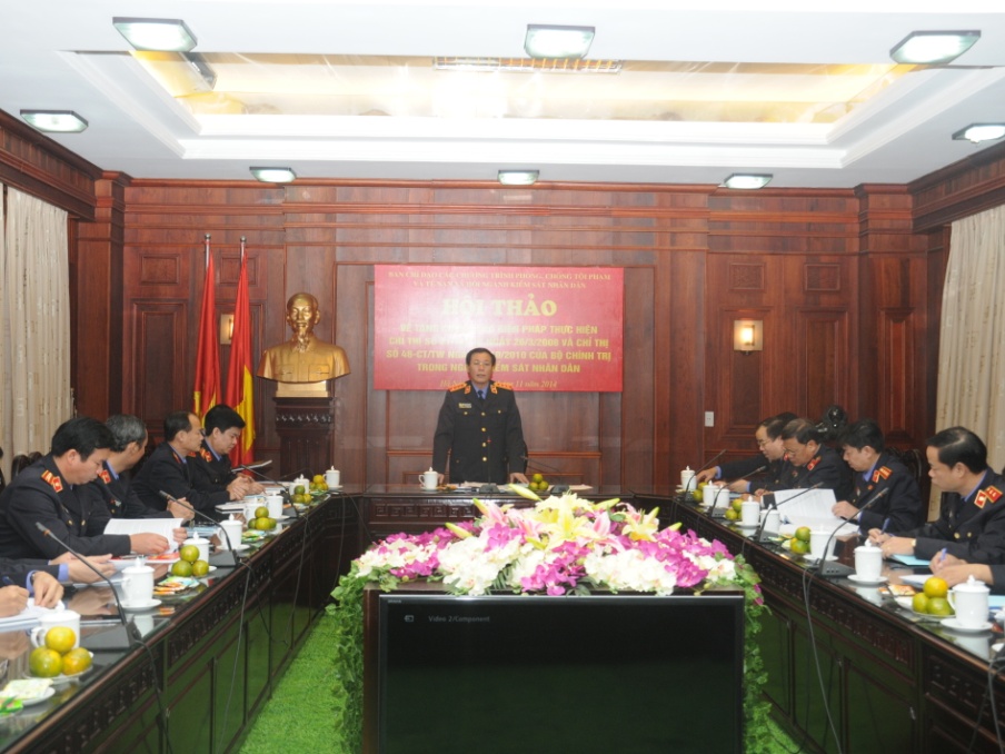 Tăng cường các biện pháp thực hiện Chỉ thị số 21 và Chỉ thị số 48 của Bộ Chính trị trong ngành KSND