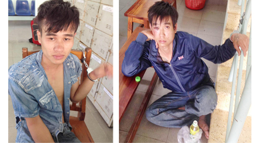 Bị bắt vì trộm xe máy