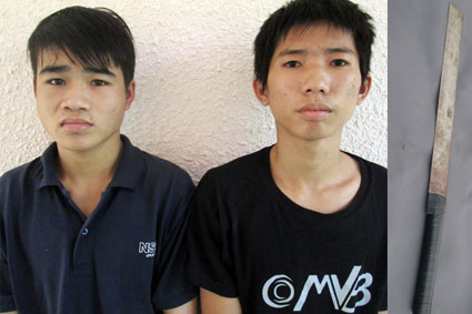 Bắt hai tên cướp táo bạo