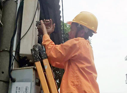 Số vụ vi phạm sử dụng điện giảm