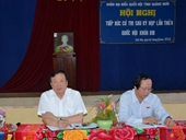 Viện trưởng VKSNDTC tiếp xúc cử tri Quảng Ngãi