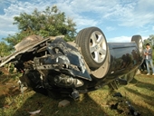 Khởi tố vụ án CSGT lái xe BMW tông 2 dân quân tử vong