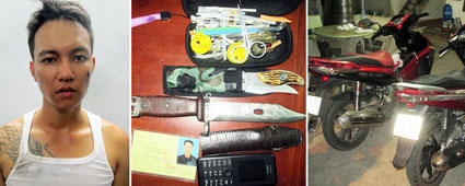 Tên trộm nghiện ma túy