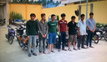 Bắt nhóm đối tượng đua xe trái phép