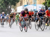 Cuarơ của Đồng Tháp về nhất giải đua xe đạp Cúp Quốc phòng