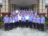 Viện trưởng VKSNDTC thăm và làm việc tại tỉnh Hậu Giang