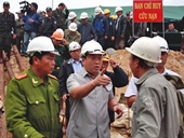 Vụ sập hầm thủy điện tại Lâm Đồng Phó Thủ tướng có mặt tại hiện trường cứu hộ