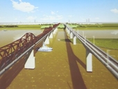 Nghiên cứu kỹ phương án cầu đường sắt vượt sông Hồng