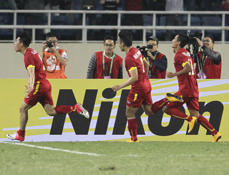 Đội tuyển Việt Nam vào bán kết AFF Cup 2014