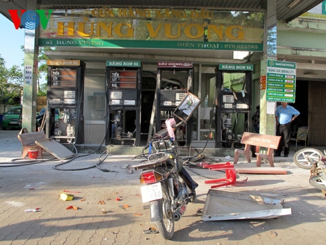 Nguyên nhân nào khiến cây xăng ở Sóc Trăng bị nổ