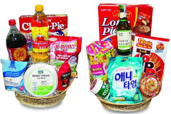 Lotte Mart tung Giỏ quà ngày Tết