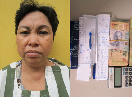 Ghi số đề bị bắt