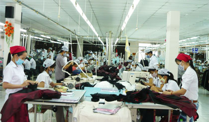 Năm 2014 Kim ngạch xuất khẩu tập trung chủ yếu ở ngành công nghiệp chế biến