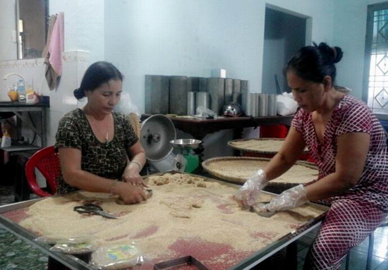 Bánh, mứt truyền thống Hoài Nhơn vào vụ Tết