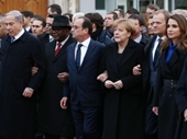 Lãnh đạo thế giới cùng biểu tình phản đối vụ xả súng tại Paris