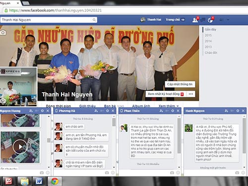 Bắt trộm nhờ  Facebook