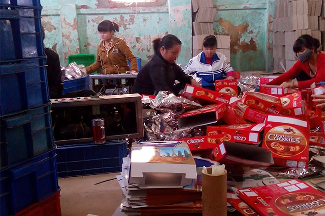 Bánh kẹo tết - nhãn hiệu nào cũng nhái