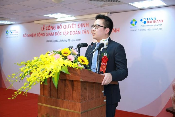 Ông Nguyễn Duy Chính – Tân Tổng giám đốc phát biểu nhận nhiệm vụ