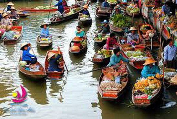 Lênh đênh cùng chợ nổi Sài Gòn