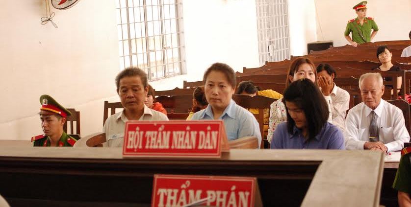 Án tù cho các đối tượng mua bán người