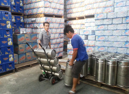 Giá bia, nước giải khát chưa tăng