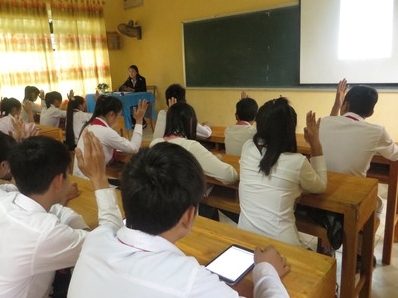 Dạy Văn bằng sách giáo khoa điện tử