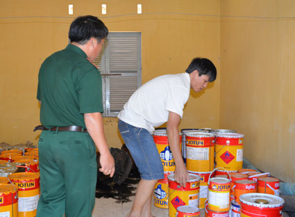 Triệt phá vụ kinh doanh hàng hóa không rõ nguồn gốc