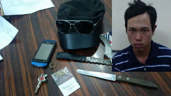 Bắt đối tượng cướp tài sản, hiếp dâm