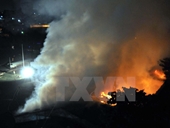Cháy lớn tại kho hàng của doanh nghiệp thuộc Bộ Quốc phòng