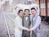 Đám cưới đồng tính tay ba đầu tiên trên thế giới