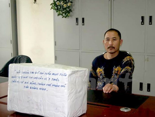 Quảng Ninh Bắt quả tang đối tượng vận chuyển 20kg ma túy đá