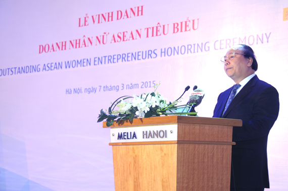 Lễ vinh danh doanh nhân nữ ASEAN tiêu biểu