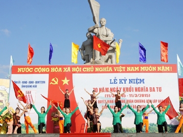 Kỷ niệm 70 năm khởi nghĩa Ba Tơ
